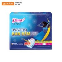 Băng Vệ Sinh Diana Ban Đêm Sensi Cool Fresh Night 29Cm 4 Miếng