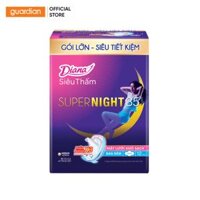 Băng Vệ Sinh Diana Ban Đêm Super Night 35Cm Diana 12 Miếng