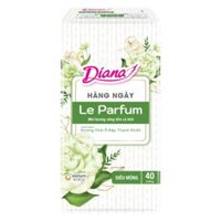 Băng vệ sinh Diana hằng ngày Le Parfum hương nhài Ả Rập thanh khiết (40 miếng)