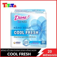 Băng Vệ Sinh Diana Hàng Ngày Sensi Cool fresh 20 Miếng