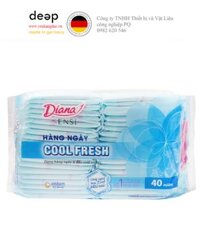 Băng Vệ Sinh Diana Sensi Cool Fresh Hằng Ngày 40 Miếng DEEP30 www.yeuhangduc.vn sẵn sàng cho bạn