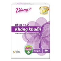 Băng vệ sinh Diana Sensi hàng ngày kháng khuẩn (40 miếng)
