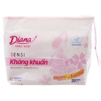 BĂNG VỆ SINH DIANA SENSI HẰNG NGÀY KHÁNG KHUẨN 20