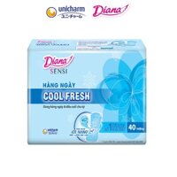 Băng Vệ Sinh Diana Sensi Hàng Ngày Cool Fresh 40 MiếngGói