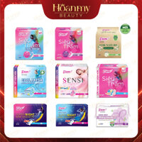 Băng Vệ Sinh Diana Siêu Mỏng Cánh | Hàng Ngày | Ban Đêm | Mặt Bông | Dày Cánh