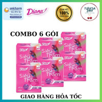 Băng vệ sinh Diana siêu thấm  cánh 8 miếng