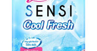 Băng vệ sinh Diana siêu thấm Sensi Cool Fresh mỏng cánh 23cm