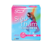 Băng vệ sinh diana siêu thấm cool fresh smc 8 miếng