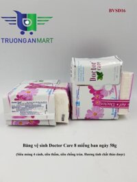 Băng vệ sinh Doctor Care 8 miếng ban ngày 58g 100/1