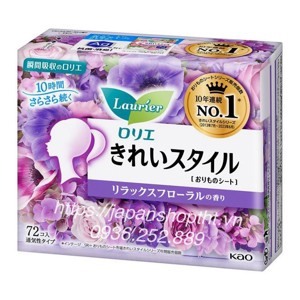 Băng vệ sinh hàng ngày 72 miếng Laurier Nhật Bản