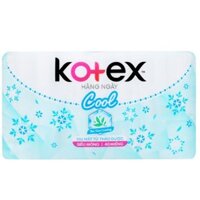 Băng vệ sinh hàng ngày Kotex Cool dịu mát không cánh 40 miếng