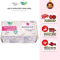 Băng Vệ Sinh Hàng Ngày Phân Tử Bạc Kháng Khuẩn Laurier Active Fit Deodorant Ag+ 36 Miếng