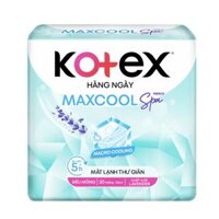 Băng vệ sinh hàng ngày siêu mát Kotex gói 20 miếng
