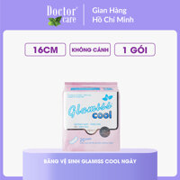 Băng vệ sinh hàng ngày thảo dược Glamiss Cool 16cm 1 gói