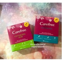 BĂNG VỆ SINH HÀNG NGÀY CAREFREE COTTON FEEL & CAREFREE COTTON FEEL ALOE