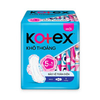 Băng vệ sinh khô thoáng dày cánh Kotex gói 8 miếng