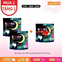 Băng Vệ Sinh Kotex Ban Đêm Thảo Dược Dạng Quần Cỡ M-L 2 Miếng X 16