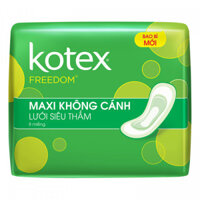 Băng Vệ Sinh Kotex Freedom mặt lưới dày Không cánh 8 miếng