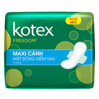 Băng Vệ Sinh Kotex Freedom Bông Mềm Mại – Maxi Cánh 8