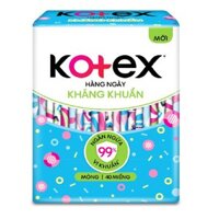 Băng Vệ Sinh KOTEX Hàng Ngày Hương Tự Nhiên 40 Miếng