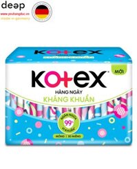 Băng Vệ Sinh Kotex Hằng Ngày Hương Tự Nhiên Kháng Khuẩn 20 Miếng DEEP37 www.yeuhangduc.vn sẵn sàng cho bạn