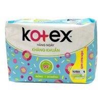 Băng Vệ Sinh Kotex Hằng Ngày (20 miếng) Hương Tự Nhiên Kháng Khuẩn