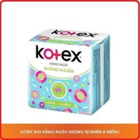 Băng Vệ Sinh Kotex Hằng ngày kháng khuẩn 8 miếng