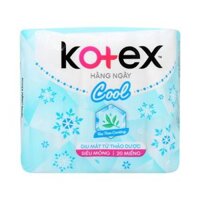 Băng Vệ Sinh Kotex Hằng Ngày Cool Sm 20 Miếng
