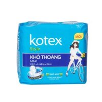 Băng Vệ Sinh Kotex Khô Thoáng Maxi Dày Cánh 23cm 8 Miếng