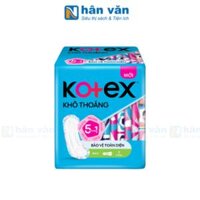 Băng Vệ Sinh Kotex Khô Thoáng Maxi Không Cánh 8 Miếng 23cm