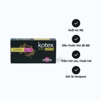 Băng Vệ Sinh KOTEX LUXE TAMPONS (Hộp 16 Tampons )