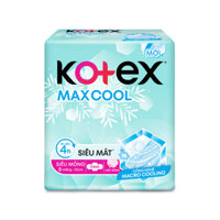 Băng vệ sinh Kotex maxcool siêu mỏng cánh