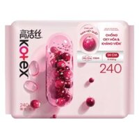 Băng vệ sinh Kotex Nam Việt Quất siêu mỏng cánh 24cm (8 miếng)