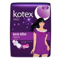 Băng Vệ Sinh Kotex Pro Ban Đêm (32cm)