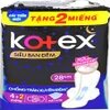 Băng Vệ Sinh Kotex Siêu Ban Đêm Có Cánh 28cm ( 4 miếng/gói)