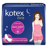 Băng Vệ Sinh Kotex Style Ban Đêm 28cm 4 Miếng