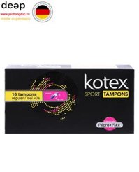 Băng Vệ Sinh Kotex Tampon Regular Hộp 16 Miếng DEEP37 www.yeuhangduc.vn sẵn sàng cho bạn