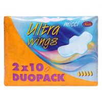 Băng vệ sinh Micci Ultra wings Doupack siêu mỏng cánh