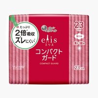 Băng vệ sinh Nhật Bản siêu thấm hút Elis Compact ban ngày có cánh 23cm ( 23 miếng)