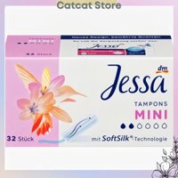 Băng vệ sinh ống, tampon Jessa nội địa Đức đủ các size
