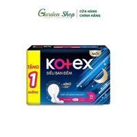 Băng Vệ Sinh Siêu Ban Đêm Kotex Mỏng Cánh 35cm Gói (3+1 miếng)