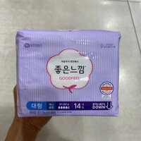Băng Vệ Sinh Slim Size L 14 Miếng x 29 Cm GoodFeel Hàn Quốc