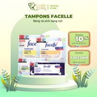 Băng vệ sinh Tampon Facelle Super Plus - Băng vệ sinh dạng nút - Nội địa Đức