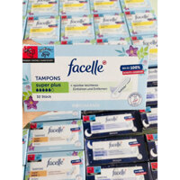 Băng vệ sinh Tampon Facelle nội địa Đức đầy đủ size