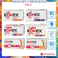 Băng Vệ Sinh Tampon Kotex Nhập Khẩu Châu Âu