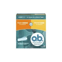 Băng vệ sinh tampon ob Đức size super mix normal 56st