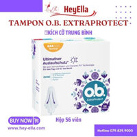 Băng vệ sinh Tampon Ob Extra Protect Normal, hộp 56 viên- Tampon tốt nhất dành cho mẹ sau giai đoạn sinh con