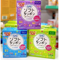 Băng Vệ Sinh Tampon Unicharm Soft Nhật Bản, Kháng Khuẩn, Thấm Hút Tốt