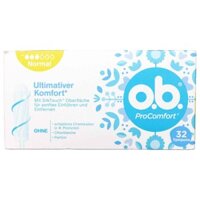 Băng Vệ Sinh Tampons OB Procomfort Normal 3G Hộp 32 Cái Nhập khẩu Đức