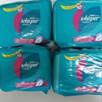 Băng vệ sinh whisper 10 miếng cánh dày lốc 6 gói